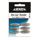 JENZI olive lead elongated SB-packed 10g 6pcs.
