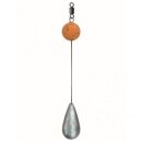 JENZI pendulum floating lead with cork ball & swivel 60g