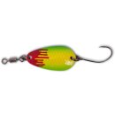 MAGIC TROUT Bloody Loony Spoon 2,5cm 2g Yellow/Green