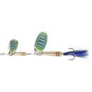 ZEBCO Waterwings Double Blade 11cm 10g Blau/Gr&uuml;n