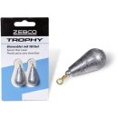 ZEBCO Trophy pear lead with swivel 30g 2pcs.