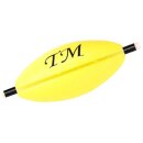 TROUTMASTER Oval Fast Pilot 12mm Yellow