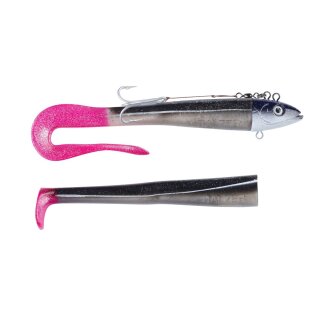 BALZER Adrenalin Arctic Eel 18cm 20cm 200g Pollack with pink tail 2+1pcs.