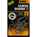 FOX Edges Curve Shank X Size 4 10pcs.