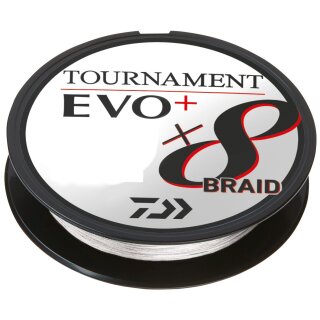 DAIWA Tournament X8 Braid EVO+ 0,1mm 6,7kg 900m White