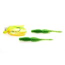 NORIES 14g Hulachat 8cm 11,5g Bright Chartreuse 1+2pcs.