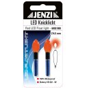 JENZI LED bend light Bulb Red 2pcs.