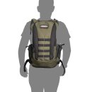 JENZI backpack with vest OneSize