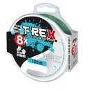 DEGA T-Rex 8X Braid 0,18mm 9,8kg 1500m Green