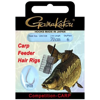 GAMAKATSU Hook BKD-3310B Carp Feeder Hair Rig
