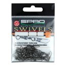SPRO Barrel Swivel with Safety Snap