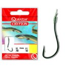 QUANTUM Crypton eel hook size 8 70cm 0,25mm nickel 10pcs.