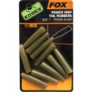 FOX Edges Surefit Tail Rubbers Trans Khaki 5pcs.